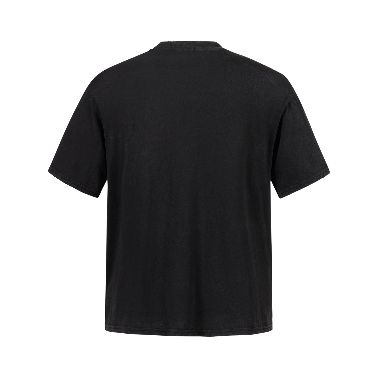 Crazy nun vintage washed black tee