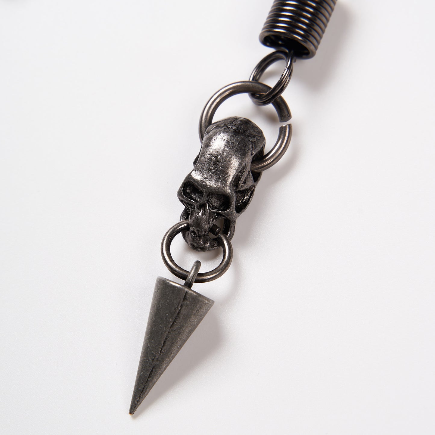 Skull pendant keychain