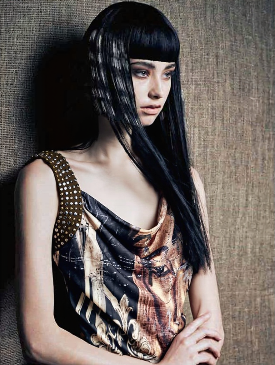 Studded Egyptian Print Dress – Adjustable Tank Dress